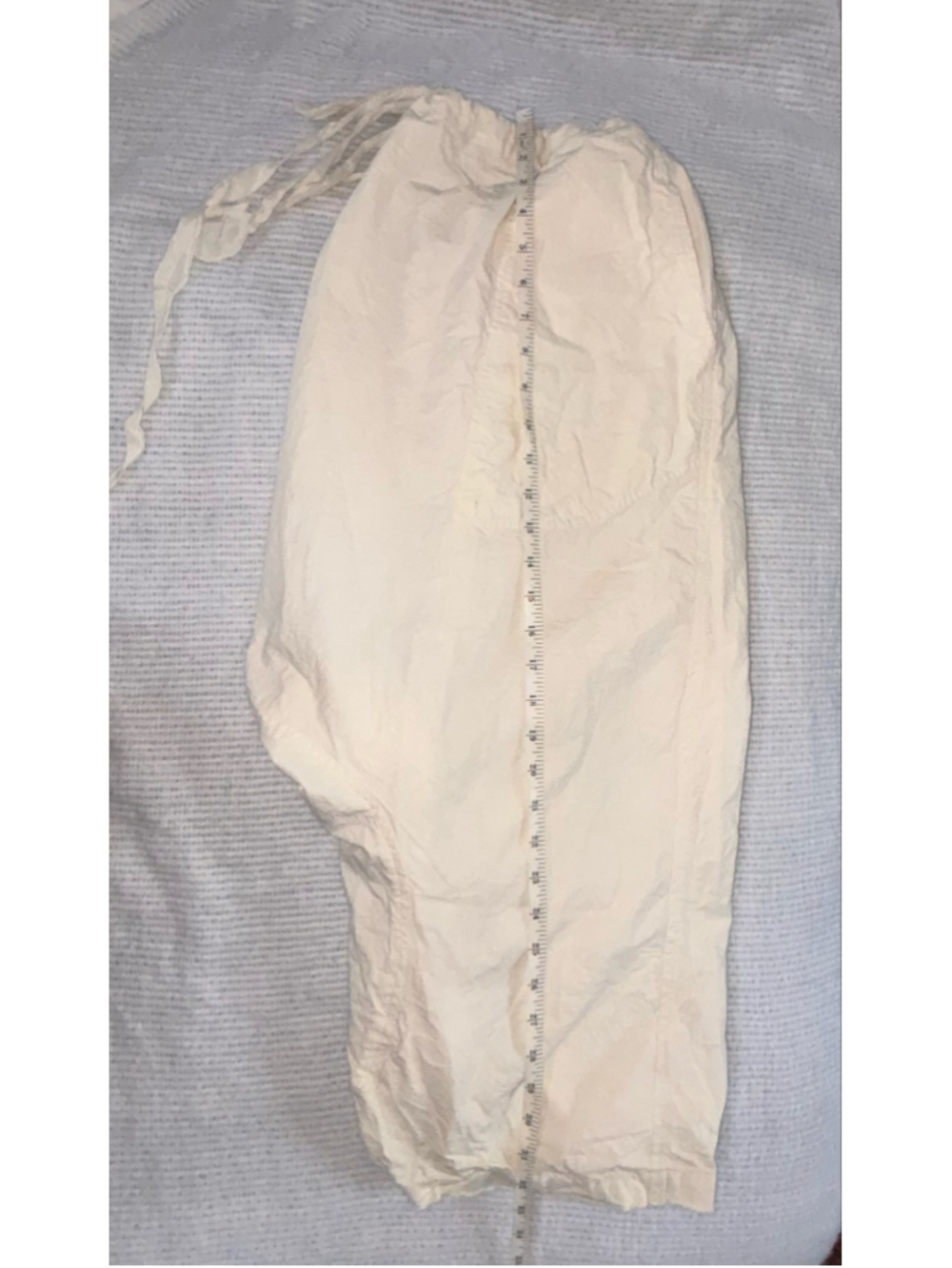RARE Magnolia Pearl Moon Bloomer Romantic Balloon Pants Vintage Charm Cream sz L - Picture 5 of 9